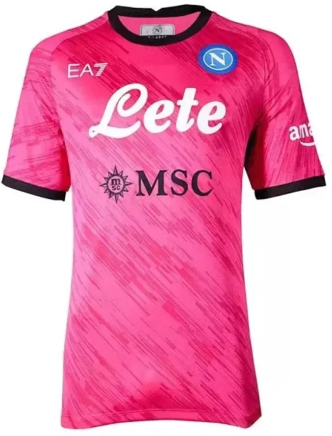 Camisa Goleiro II Napoli 2022 2023 EA7 oficial 